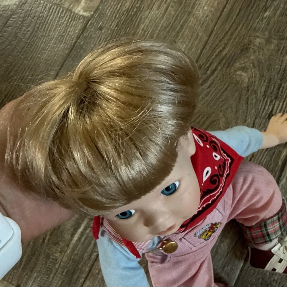 Porcelain Doll Danbury Mint by Elke Hutchens Jimmy Engineer